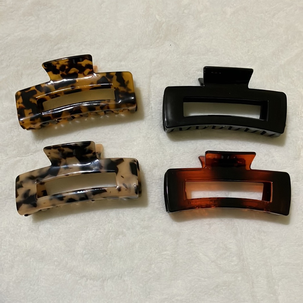 Claw Clips Set of 4 Large